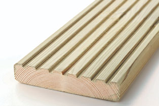 Treated Softwood Decking