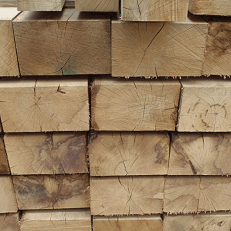 130x250x2400mm Oak Sleeper