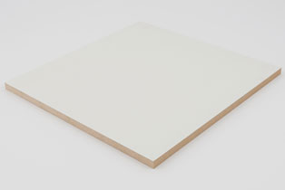 2440x1220x15mm White Melamine Faced MDF