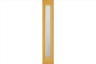 Frosted Oak Sidelight